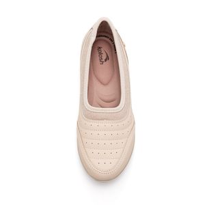Sapatilha Kolosh Conforto Feminina Slip-On C2755-03 Bege