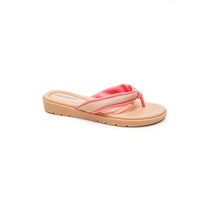 Chinelo Piccadilly Rejane Feminino Rasteiro 410034 Rosa