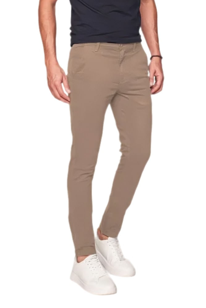 Calca-Max-Denim-Sarja-Masculina-Reta-11500-Bege