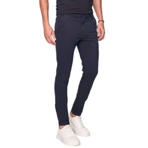 Calça Max Denim Jeans Casual Masculina Modelagem Reta 11502 Marinho