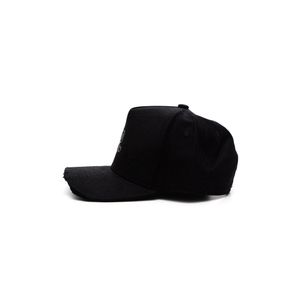 Boné Oceano Surfwear Aba Curva Destroyed 44922 Preto