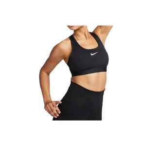 Top Nike Dri-Fit Swoosh Feminino - Bv3630-010 Preto