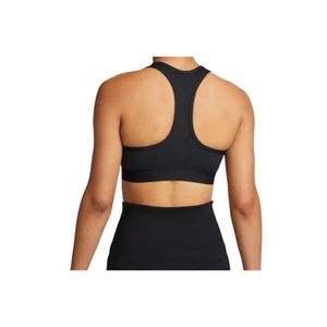 Top Nike Dri-Fit Swoosh Feminino - Bv3630-010 Preto