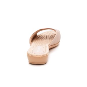 Tamanco Piccadilly Rasteira Feminina Camila 500352 Bege