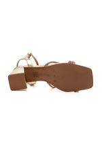 Sandalia-Sandra-Salto-Medio-Feminina-Com-Brilho-41-3111-19-Ouro