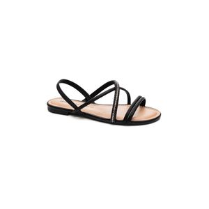 Sandália Dakota Rasteira Feminina Rives Y8611-03 Preto