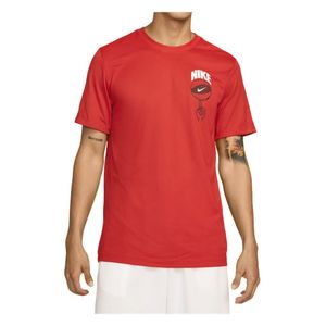 Camiseta Nike Dri-Fit Basketball Masculina Fz8097-657 Vermelho