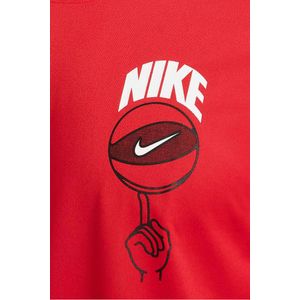 Camiseta Nike Dri-Fit Basketball Masculina Fz8097-657 Vermelho