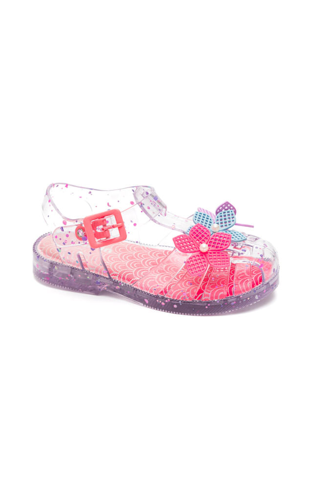 Sandalia-Camin-Aranha-Infantil-Menina-Flor-22027-122-Transparente