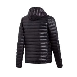 Jaqueta Adidas Down Varilite Capuz  Masculina Bq7782 Preto