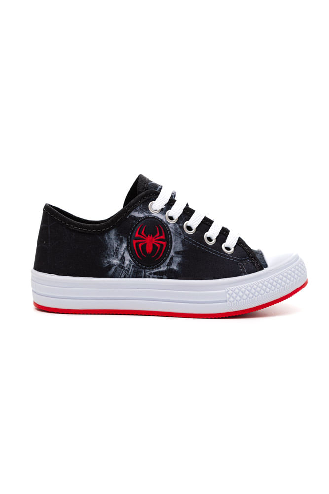 Tenis-Star-Chic-Casual-Infantil-Menino-60-Aranha-Preto