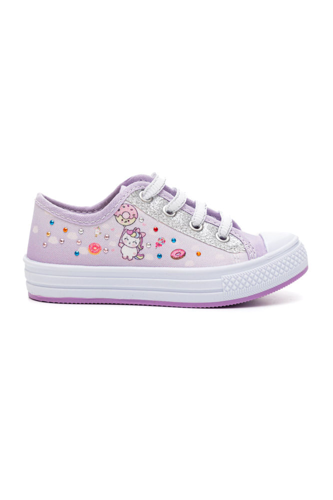 Tenis-Star-Chic-Infantil-Menina-Personagens-4064-Unidoce-Lilas