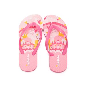 Chinelo Molekinha Infantil Menina Castelo 2364.300 Rosa