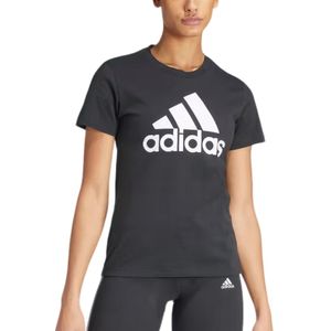 Camiseta Casual Feminina Adidas Essentials Logo Gl0722 Preto