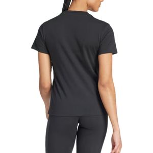 Camiseta Casual Feminina Adidas Essentials Logo Gl0722 Preto