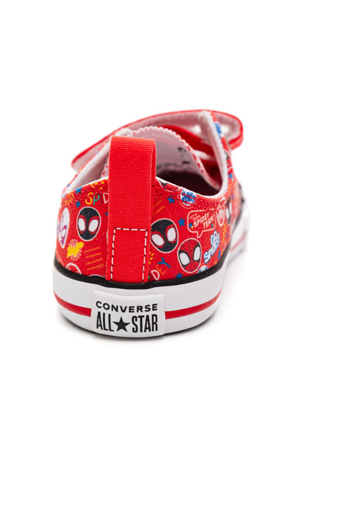 Tenis-Converse-Chuck-Taylor-Infantll-All-Star-Homem-Aranha-Ck13100001-Vermelho