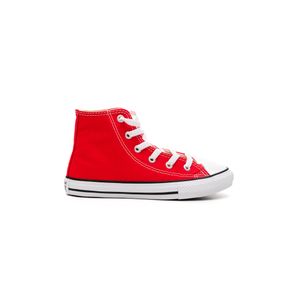Tênis Converse Chuck Taylor Juvenil All Star Canvas Cano Alto Ck00040004 Vermelho
