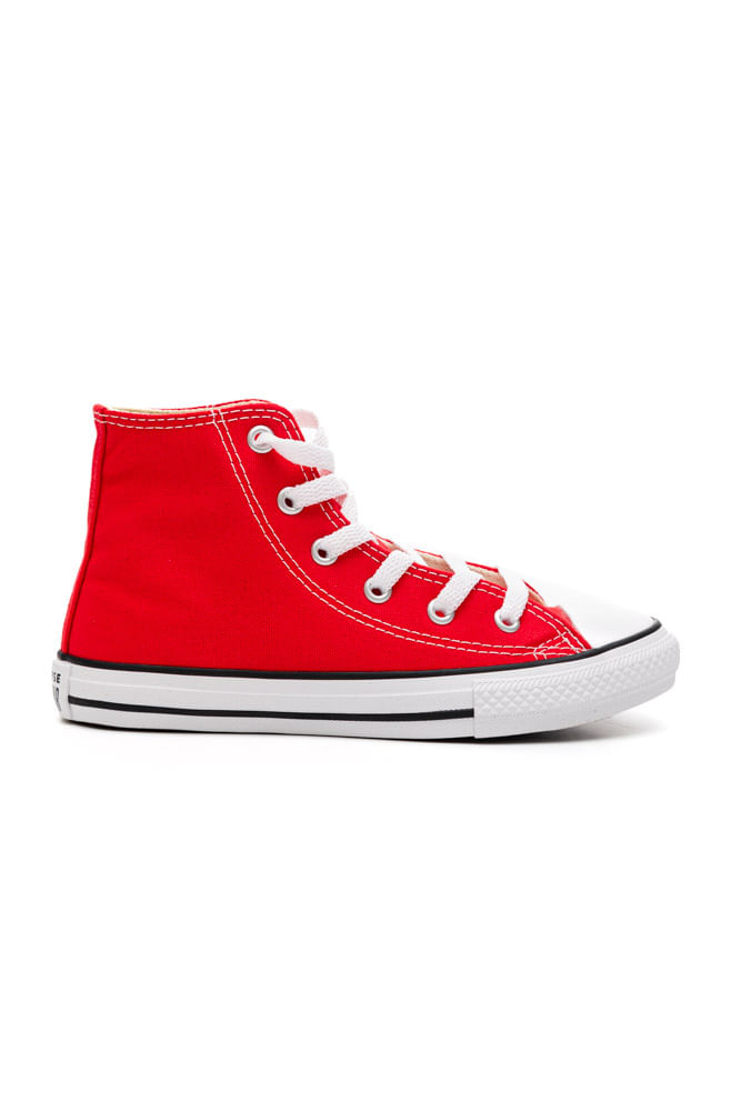 Tenis-Converse-Chuck-Taylor-Juvenil-All-Star-Canvas-Cano-Alto-Ck00040004-Vermelho