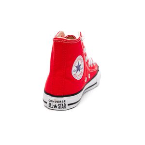 Tênis Converse Chuck Taylor Juvenil All Star Canvas Cano Alto Ck00040004 Vermelho