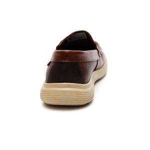 Sapato Mocassim Pegada Masculino Em Couro Navale 142202-01 Marrom