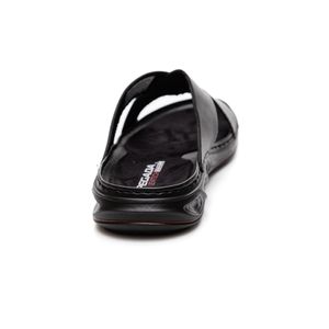 Chinelo Pegada Masculino Em Couro 134102-05 Preto