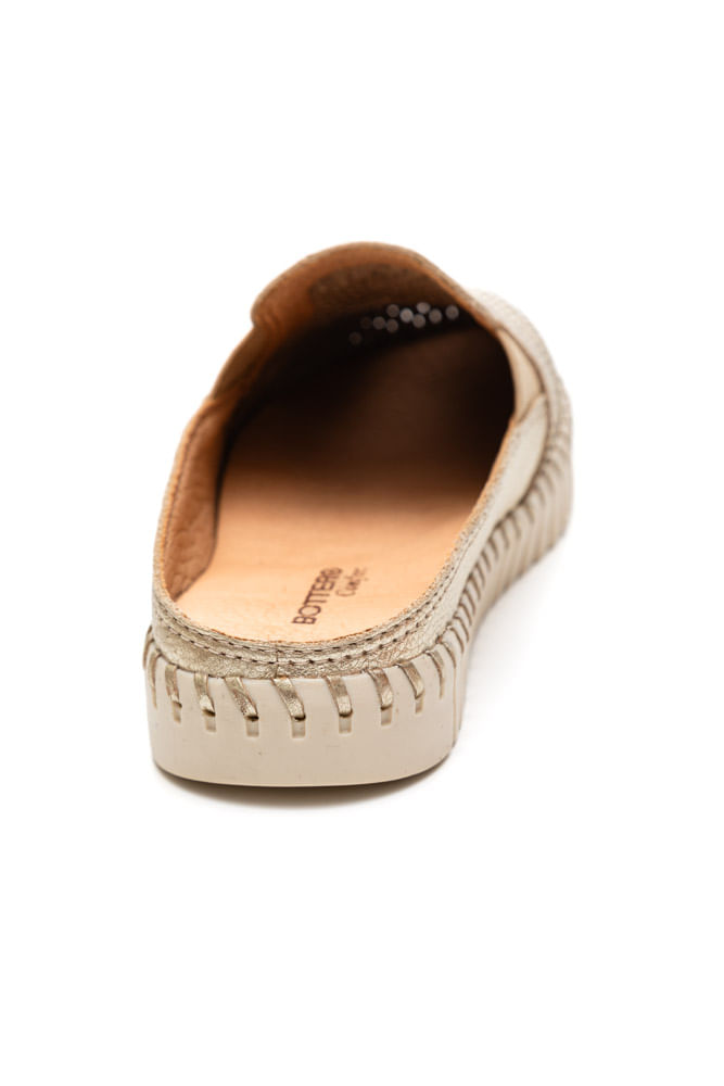 Sapatilha-Bottero-Mule-Feminina-Couro-Comfort-367624-Ouro