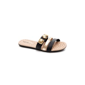 Chinelo Modare Ultra Conforto Feminino Rasteira 7163.128 Preto