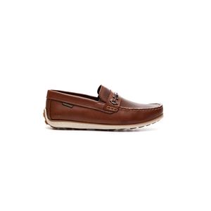 Sapato Mocassim Pegada Masculino Em Couro 142007-01 Marrom