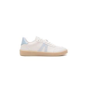 Tênis Lia Line Em Couro Feminino Hayat Natália Toscano 2325.71848 Off-White