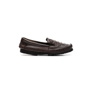 Sapato West Line Mocassim Masculino Sintético 010 Marrom