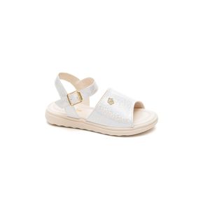 Sandália Tininha Papete Infantil Menina 08. Branco