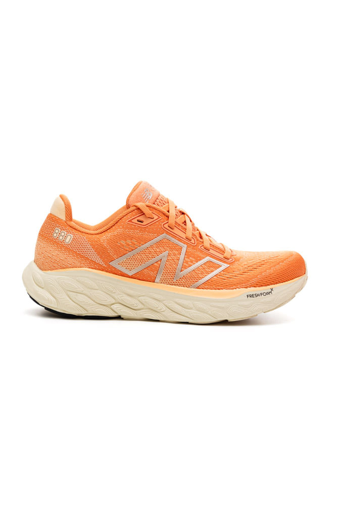 Tenis New Balance Fresh Foam X 880v15 Feminino Corrida W880q14 Laranja
