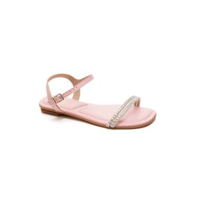 Sandália Molekinha Rasteira Infantil Menina 2354.107 Rosa