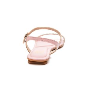 Sandália Molekinha Rasteira Infantil Menina 2354.107 Rosa