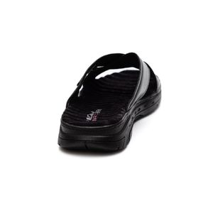 Chinelo Pegada Masculino Em Couro 134502-03 Preto