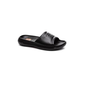 Chinelo Slide Pegada Masculino Em Couro  133404-04 Preto