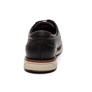 Sapato Ferracini Kingston Masculino Em Couro 6152l Marrom
