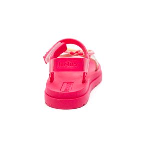 Sandália Lue Lua Papete Infantil Menina 101010-453 Pink