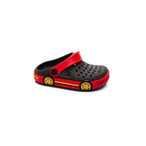 Sandalia Lue Lua Babuche Infantil Menino 145501-313 Preto
