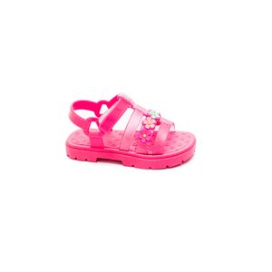 Sandália Lue Lua Papete Infantil Menina 132005-370 Rosa