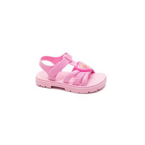 Sandália Lue Lua Papete Infantil Menina 146002-01 Rosa