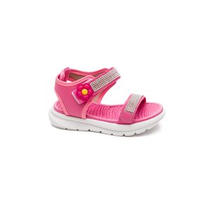 Sandália Molekinha Bebê Infantil Menina Flor 2734.103 Pink