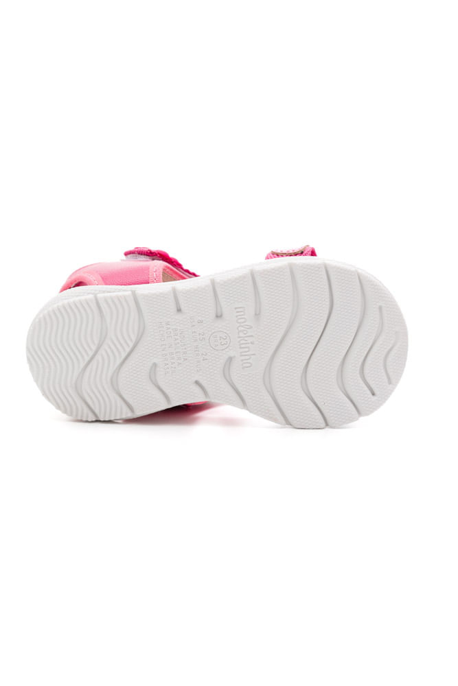 Sandalia-Molekinha-Casual-Infantil-Menina-Pink