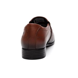 Sapato Social Pegada Masculino Em Couro Elegance 124608-05 Marrom