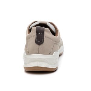 Sapatênis Pegada Casual Masculino Amortech Couro 110501-06 Cinza
