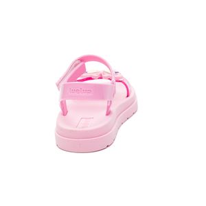 Sandália Lue Lua Papete Infantil Menina Borboleta 101010-837 Rosa
