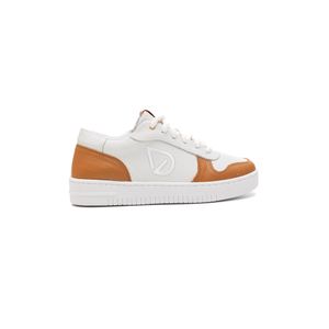 Tênis Dalla Vecchia Casual Feminino Couro Relax 20710137 Branco