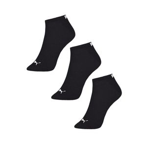 Kit 3 Pares Meia Cano Baixo Puma 4520.001 Preto