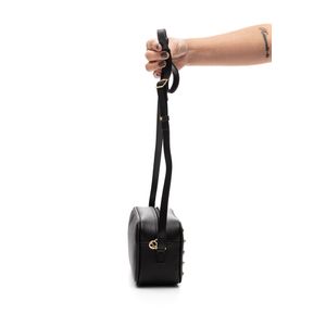 Bolsa Beira Rio Transversal Feminina Em Napa 80016.3 Preto