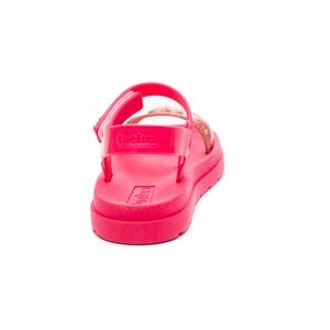 Sandália Lue Lua Papete Infantil Menina Glitter 101005-293 Pink